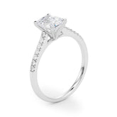 Engagement Rings Single Row Prong Set - TN50804-E